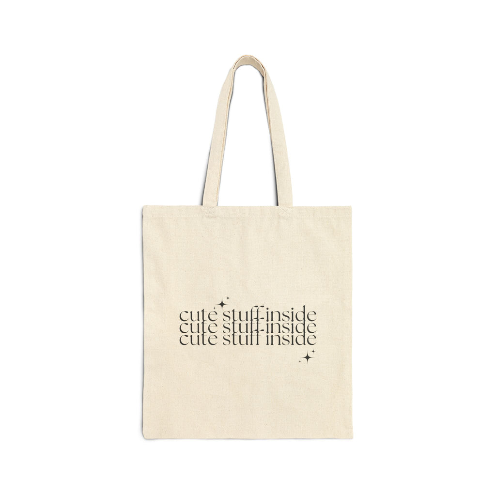 Cute Stuff Inside Tote